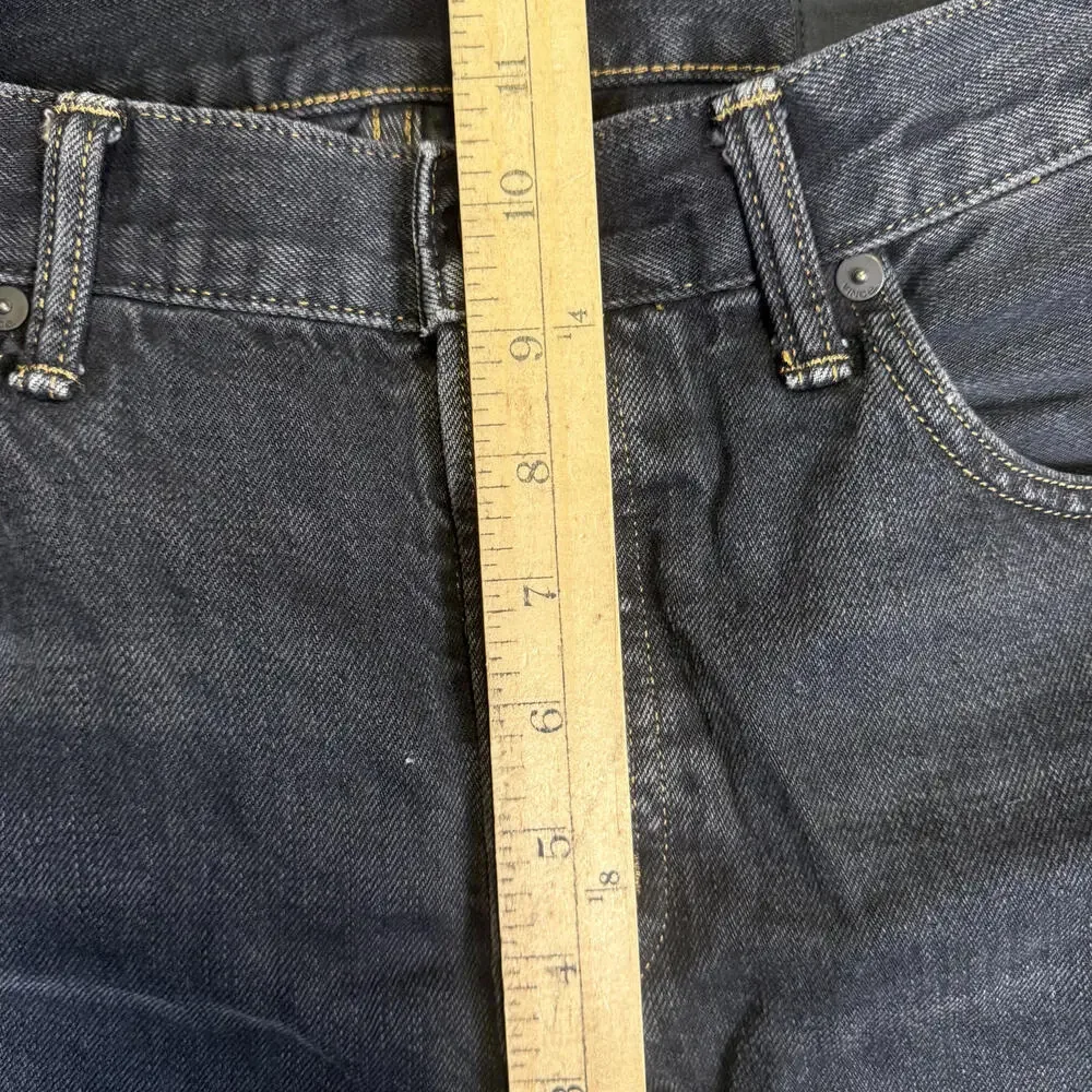 Vince Men's Size 32 Black Skinny Jeans Ankle Length 35